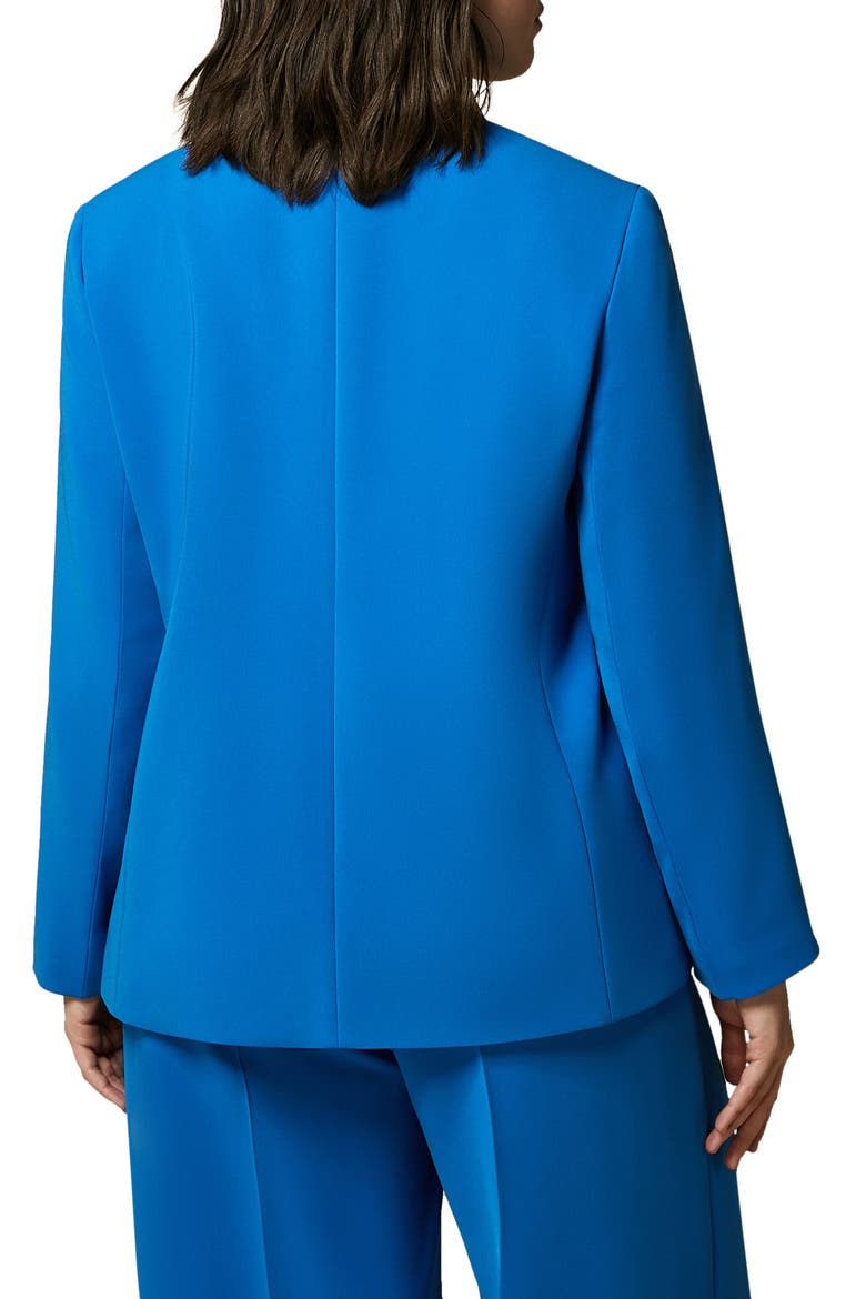 Pickstitch Blazer, Alternate, color, CORNFLOWER