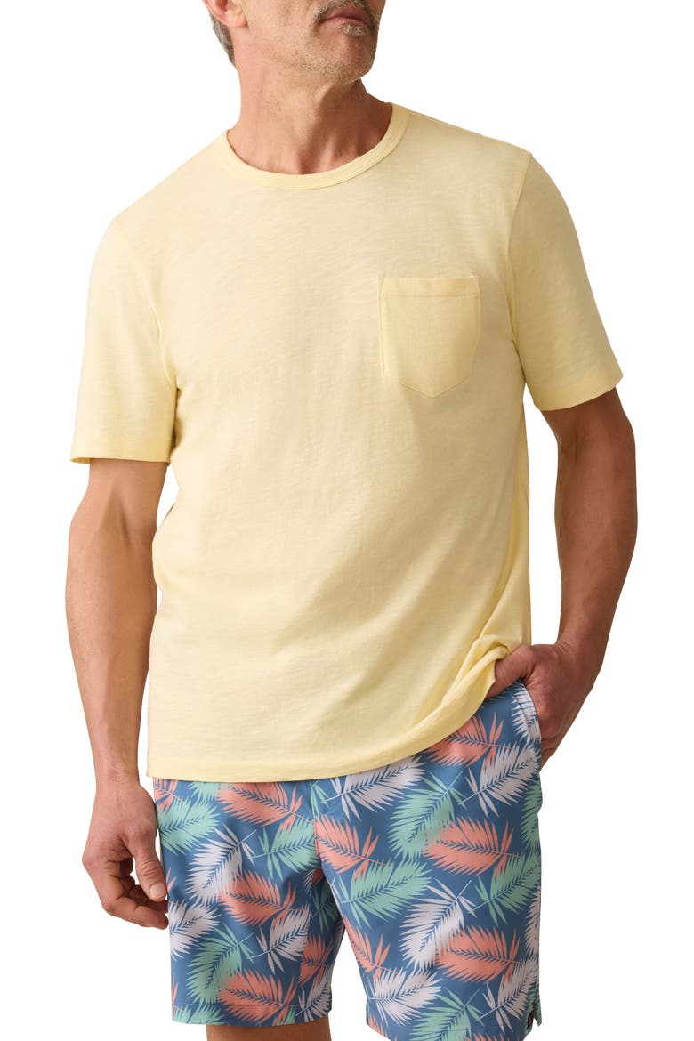 Sunwashed Pocket T-Shirt, Main, color, ISLE SUN