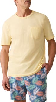 Faherty Sunwashed Pocket T-Shirt