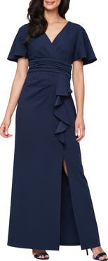 SL FASHIONS Scuba Crepe Dress