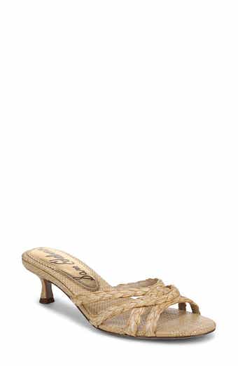 Camille Kitten Heel Sandal