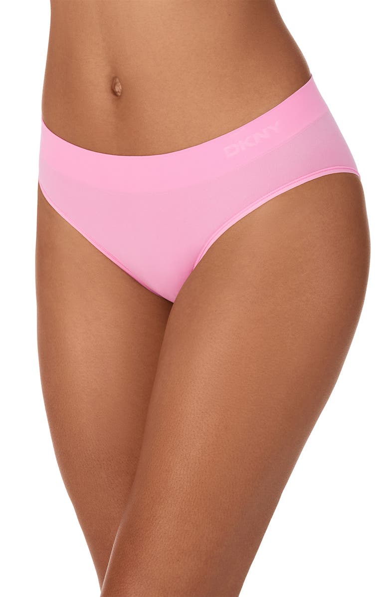 DKNY LiteWear Seamless Bikini, Main, color, Orchid