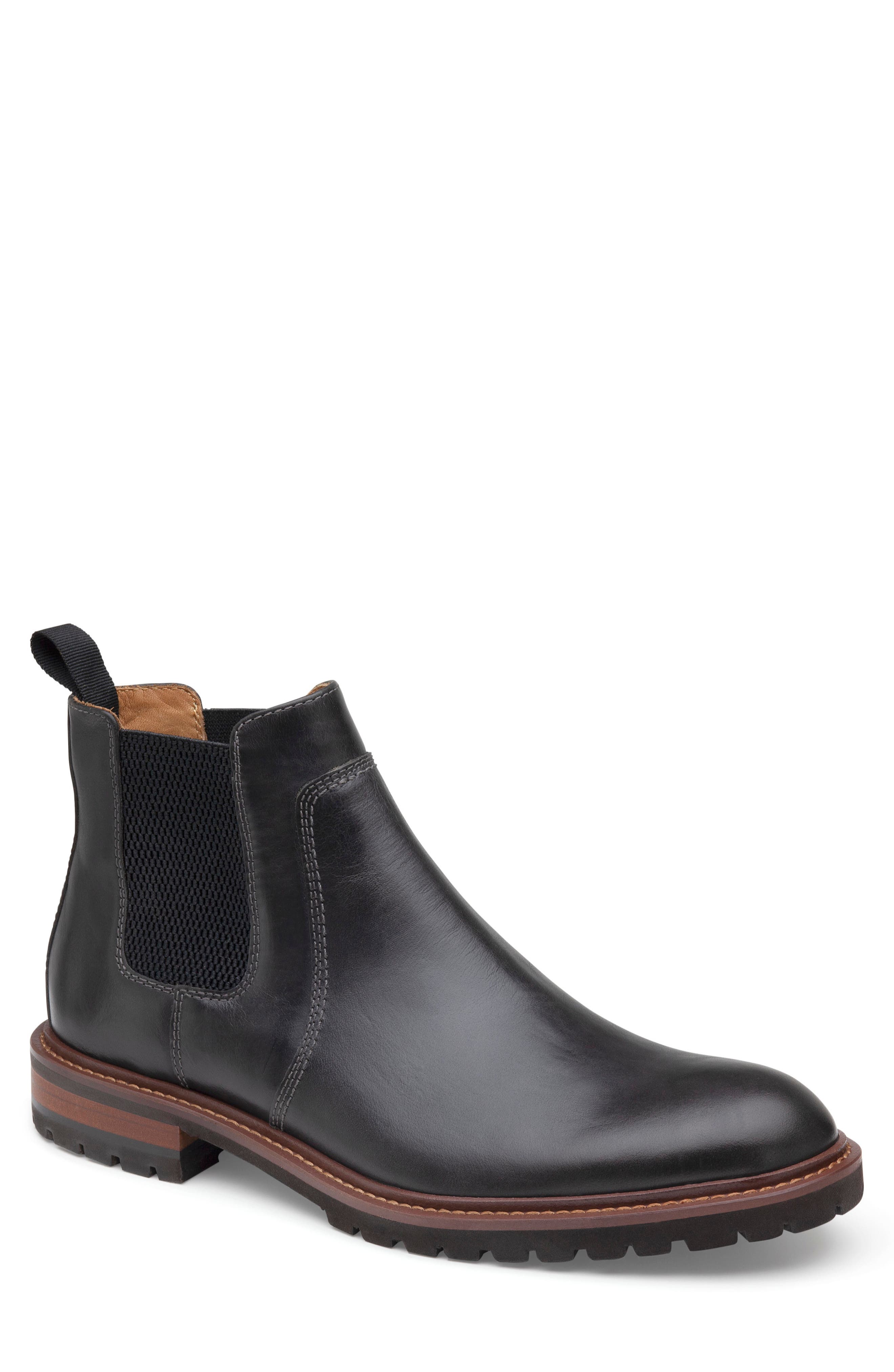 Johnston & Murphy Barrett Chelsea Boot, Main, color, 