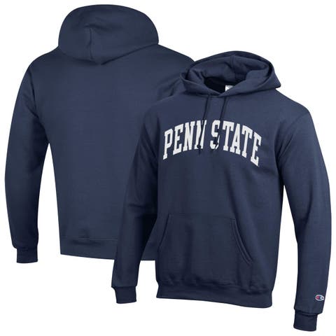 Men's Champion  Navy Penn State Nittany Lions Basic Arch Fleece Pullover Hoodie
