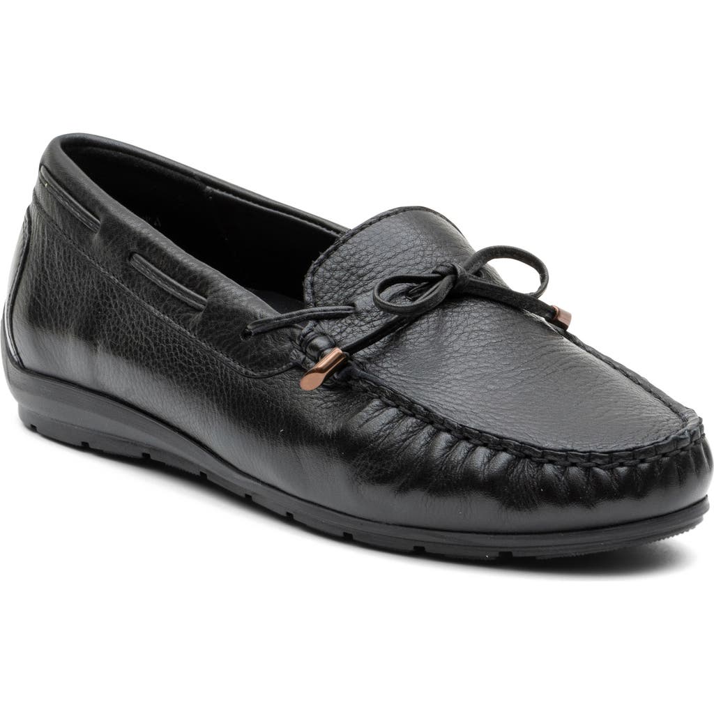 ara Amarillo Leather Driving Shoe in Black  product