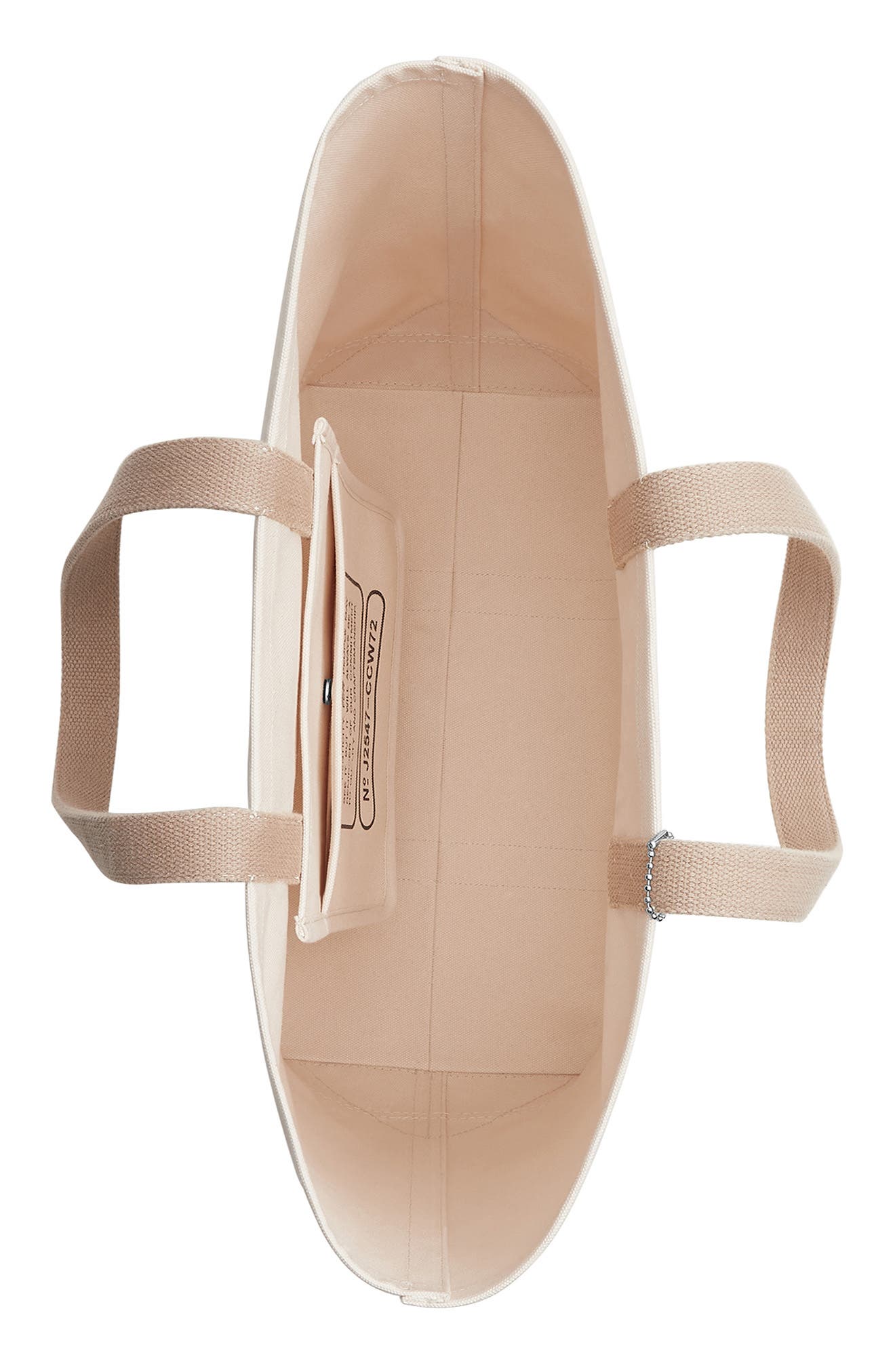 COACH Utility Canvas Tote, Alternate, color, Natural