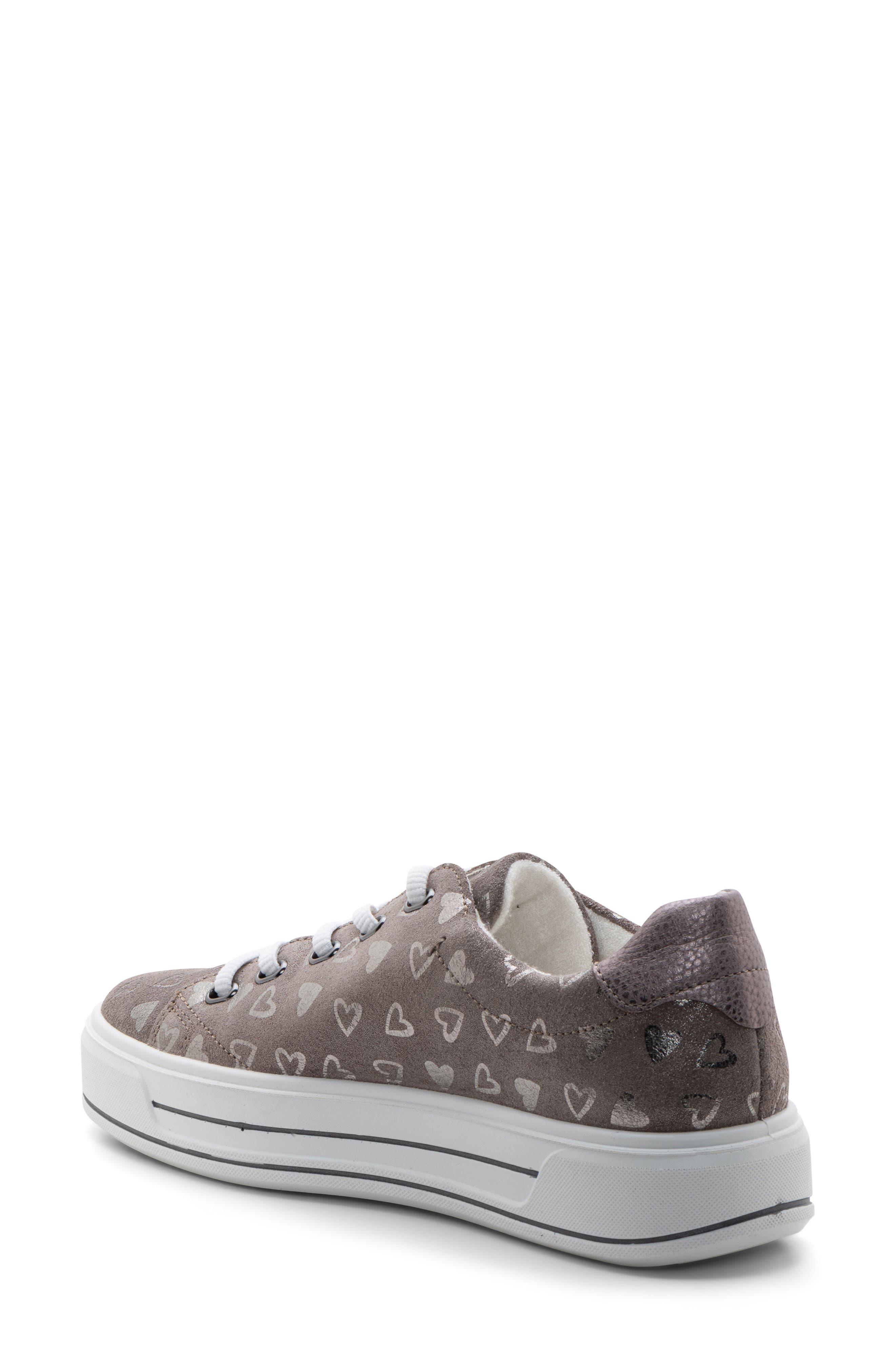 Crystal Platform Sneaker, Alternate, color, MOON