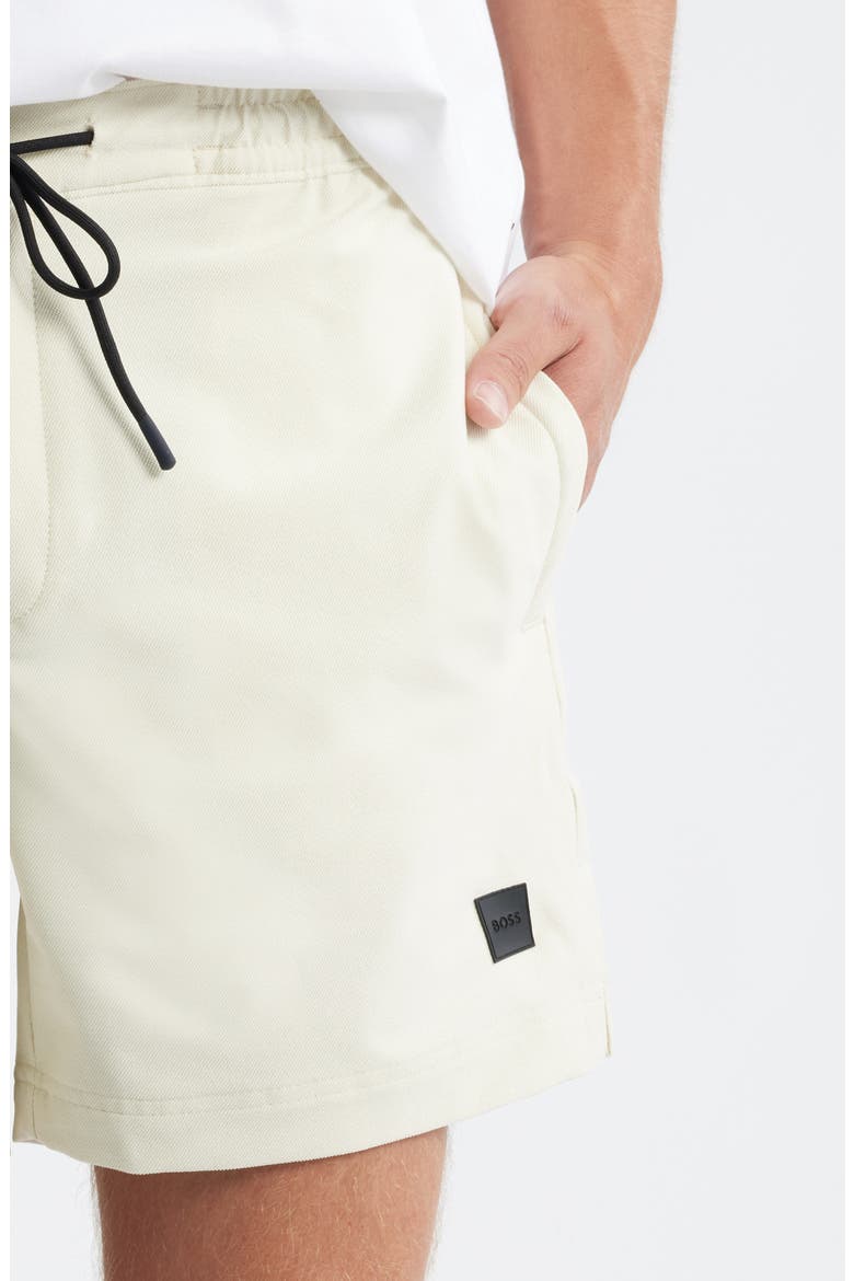 Solid Stretch Swim Trunks, Alternate, color, OPEN WHITE
