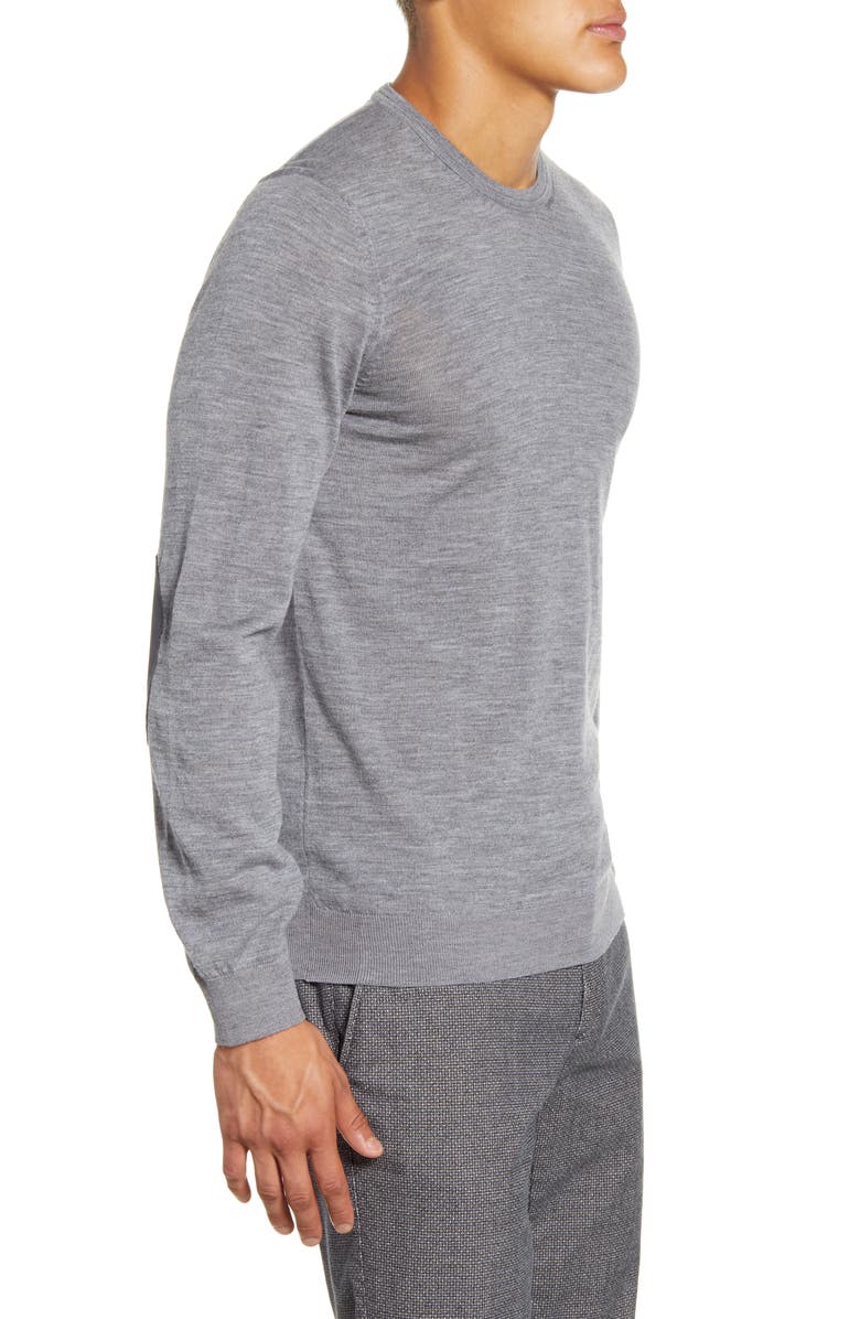 Brax Rick Crewneck Merino Wool Sweater, Alternate, color,