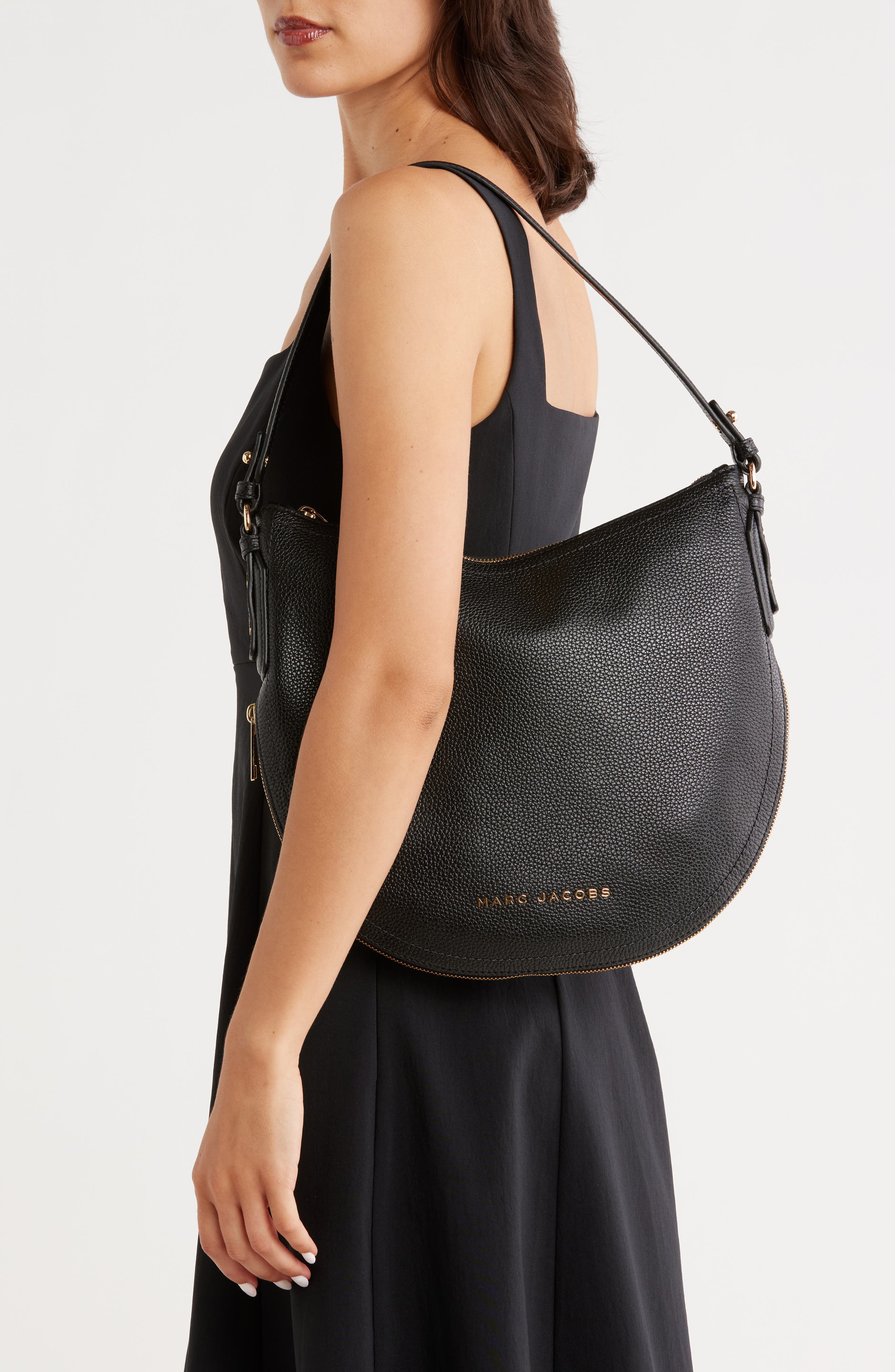 Marc Jacobs Groove Shoulder Bag, Alternate, color, Black