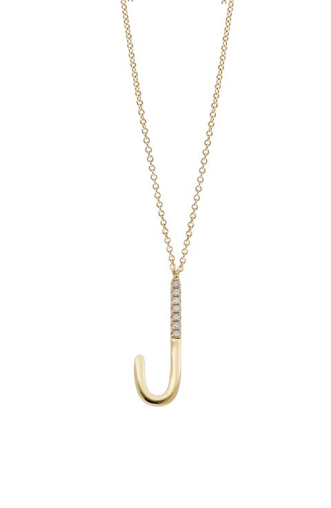 Diamond Initial Pendant Necklace (Nordstrom Exclusive)