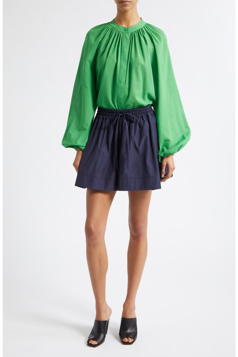 Zoey Blouson Sleeve Shirt, Alternate, color, ONLINE LIME