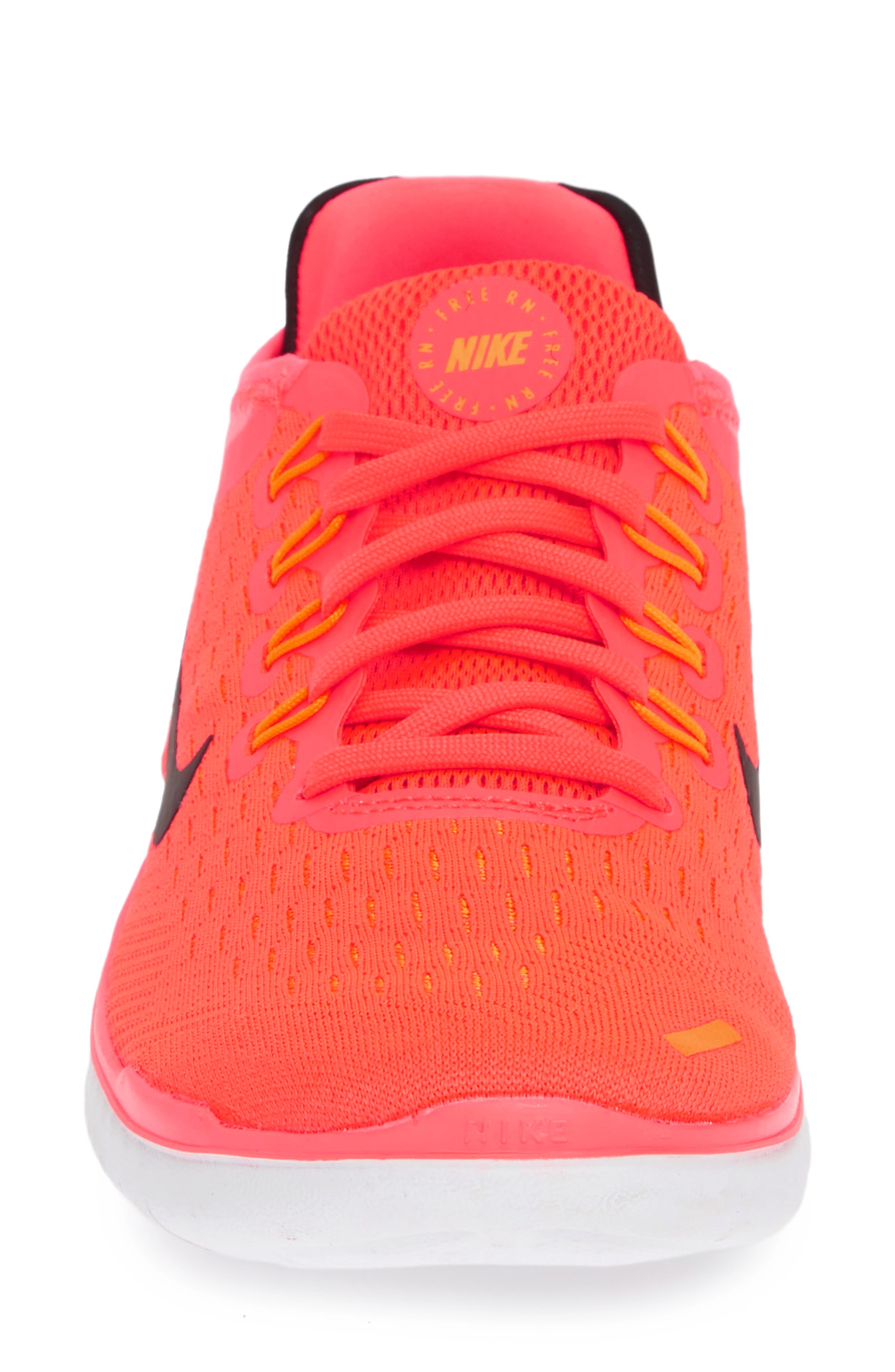 Free RN 2018 Running Shoe, Alternate, color, CRIMSON/ BLACK-ORANGE -WHITE