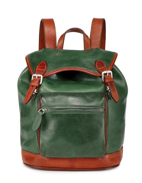 Ficus Genuine Leather Durable Travel Backpack