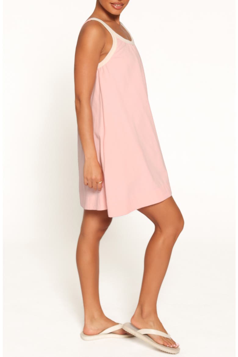 Madrid Minidress, Alternate, color, PINK/ CREAM