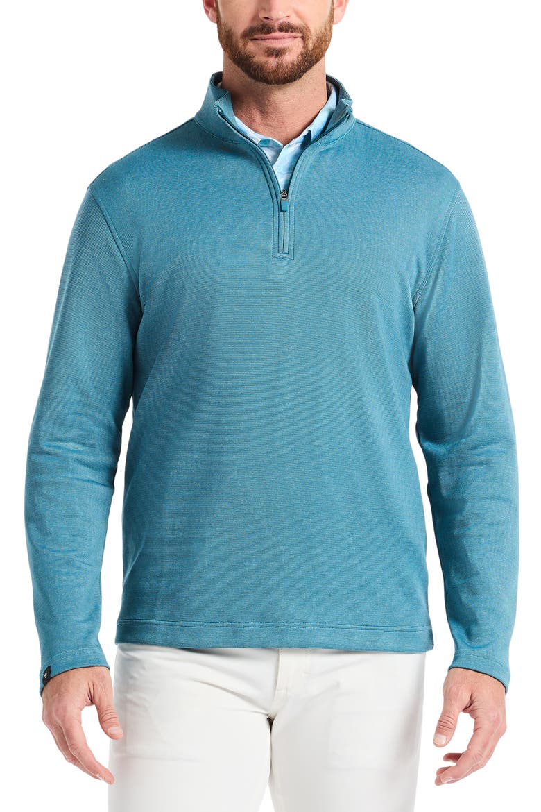 Troland Quarter Zip Top, Main, color, BLUE CORAL