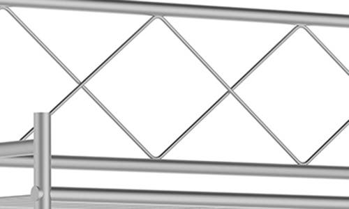 J&v Textiles J And V Textiles 3-shelf Metal Bathroom Organizer In Silver