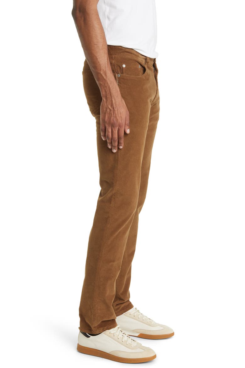 Stretch Corduroy Pants, Alternate, color, MOUNTAIN BROWN