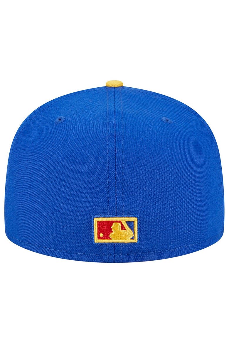 Men's New Era  Royal/Yellow Toronto Blue Jays Empire 59FIFTY Fitted Hat, Alternate, color, Royal
