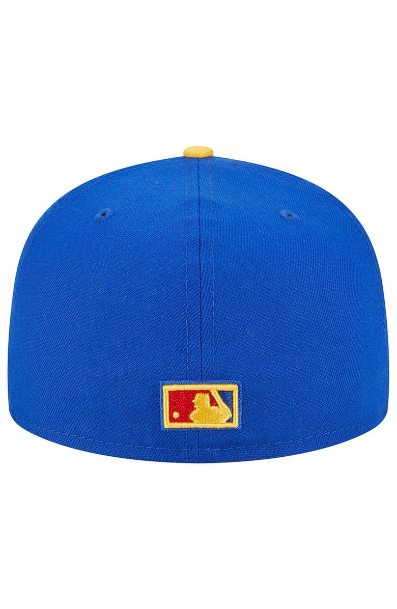 New Era Men's New Era  Royal/Yellow Toronto Blue Jays Empire 59FIFTY Fitted Hat, Alternate, color, 