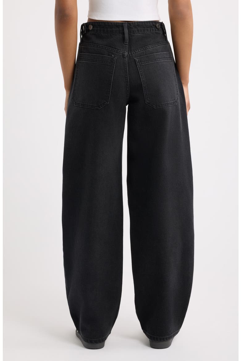 Moto Baggy Barrel Fit Jeans, Alternate, color, 36W