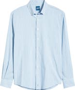 johnnie-O Koby Gingham Performance Button-Down Shirt