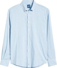 johnnie-O Koby Gingham Performance Button-Down Shirt