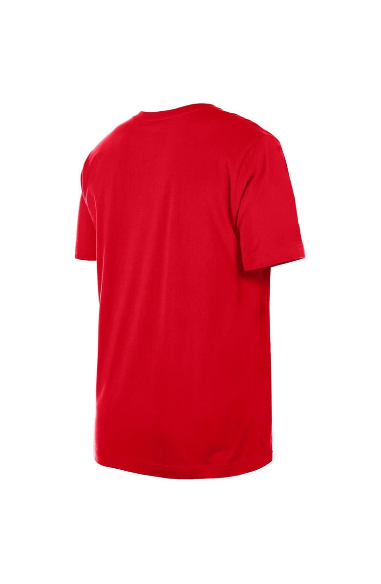 New Era Men's New Era Red Atlanta Falcons Team Logo T-Shirt, Alternate, color, Red