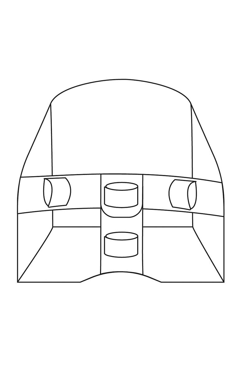 Gotz Bike Seat Blue Clouds For Dolls, Alternate, color,