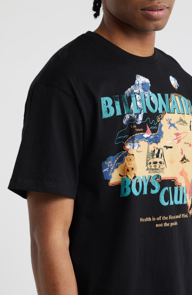 Billionaire Boys Club BB NY Cotton Graphic T-Shirt, Alternate, color, Black