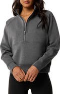 Greyson Kristina Mélange Half Zip Sweatshirt