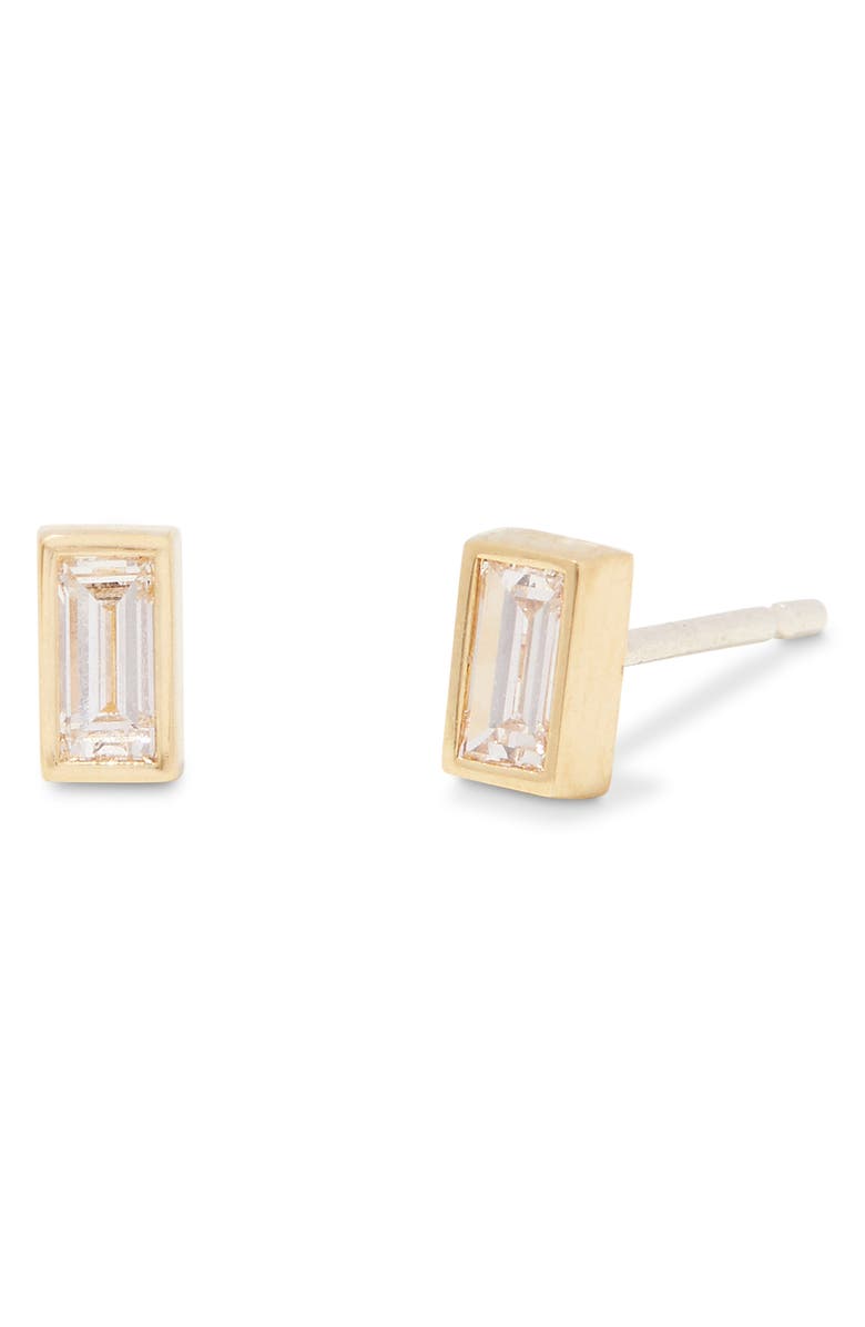 Brook and York Eli Diamond Earrings, Main, color, Gold