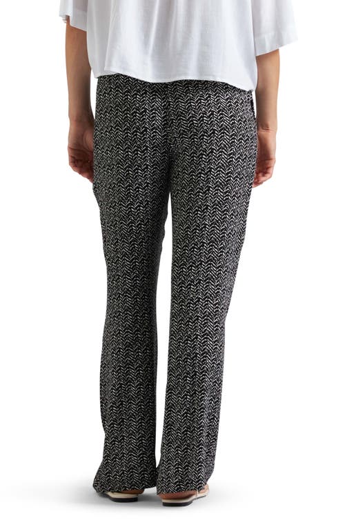 RIPE MATERNITY RIPE MATERNITY EMMY SMOCKED DRAWSTRING WIDE LEG PANTS
