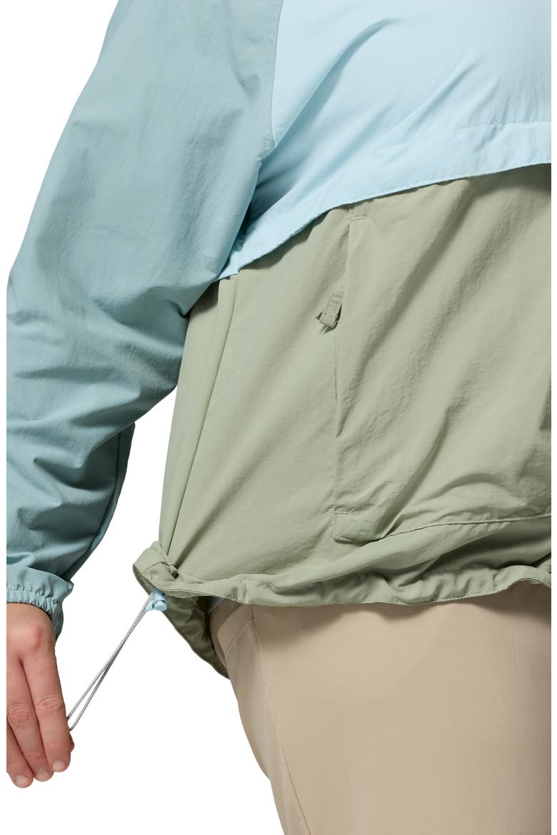 Spire Valley Water Repellent Windbreaker, Alternate, color, SAFARI/ MARINE LIGHT/ BLUE