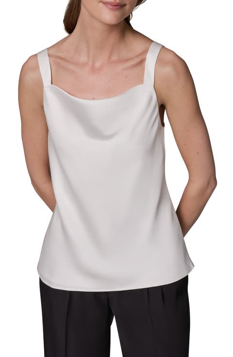 Cowl Neck Sleeveless Top