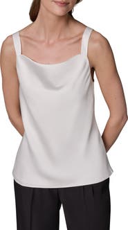 Donna Karan New York Cowl Neck Sleeveless Top