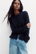 H&M Pointelle-knit Cardigan