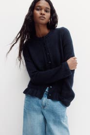 H&M Pointelle-knit Cardigan