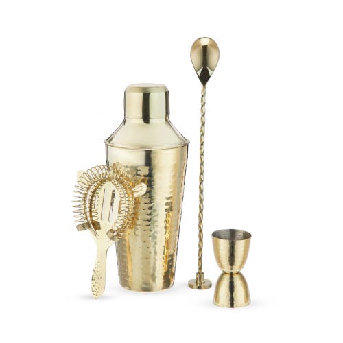 Twine Hammered Barware Set
