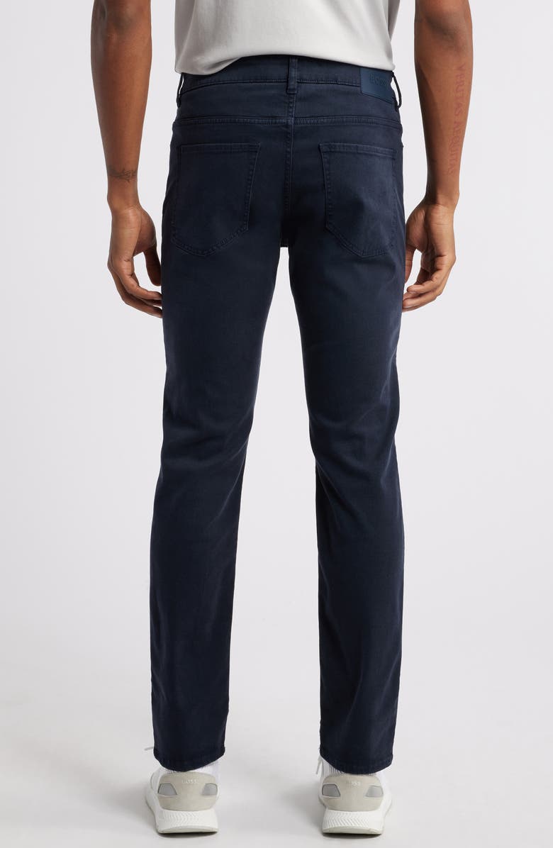 BOSS Delaware Straight Leg Five Pocket Pants, Alternate, color, Dark Blue