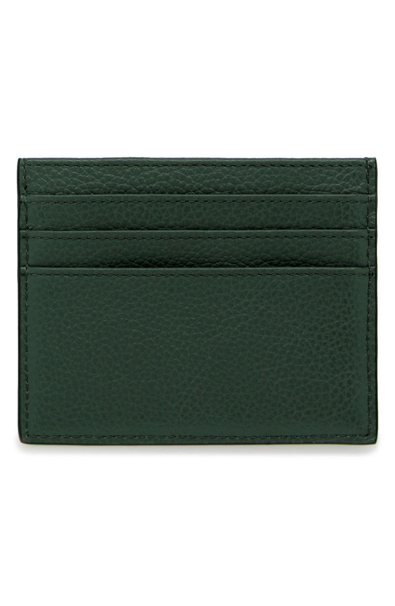 Mulberry Zipped Leather Card Case, Alternate, color, Mulberry Green