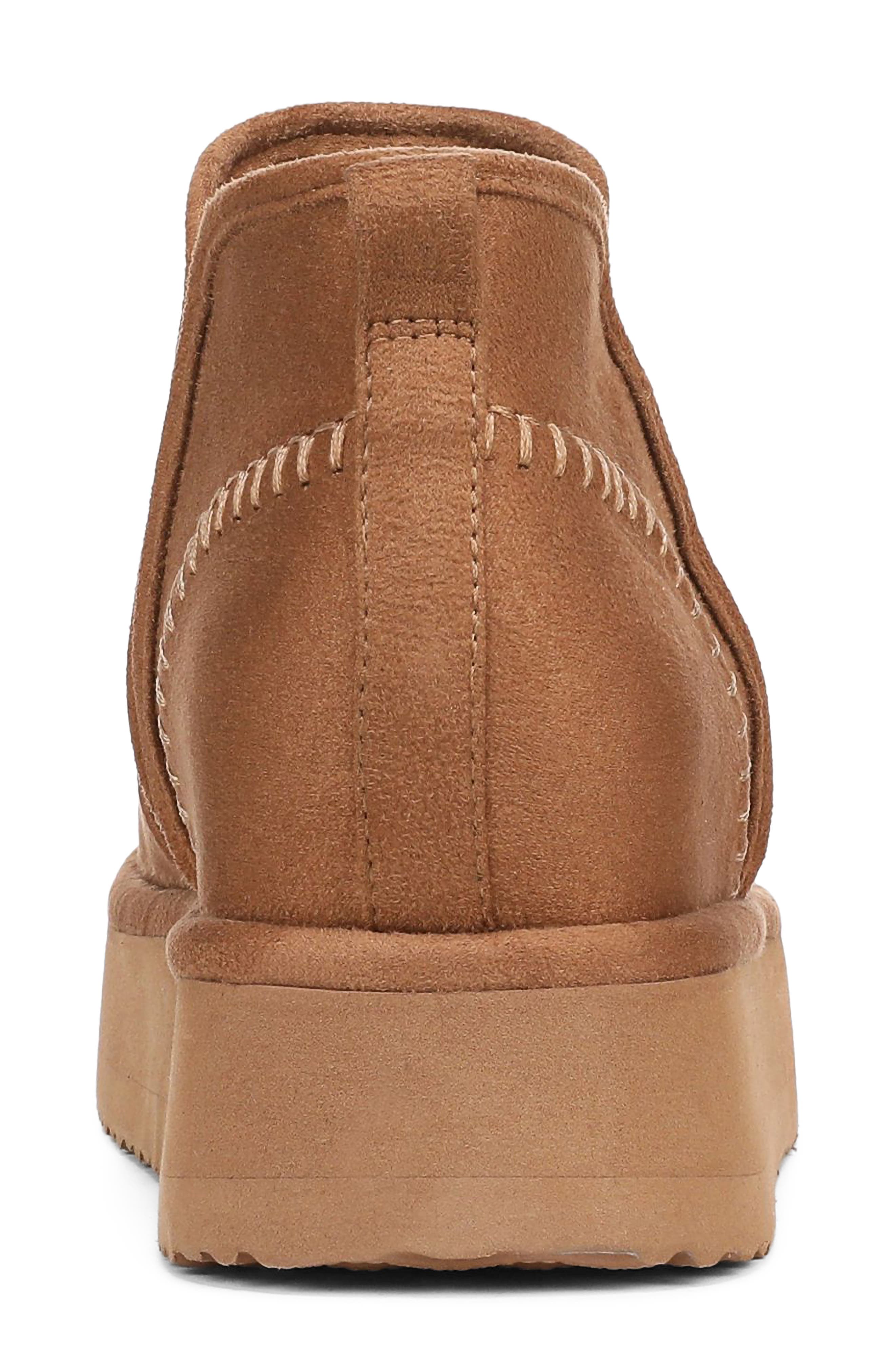 Chill Out Bootie, Alternate, color, PRALINE BROWN MICROSUEDE