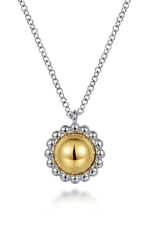 Dome Pendant Necklace