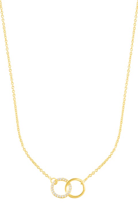 Pavé Pendant Necklace