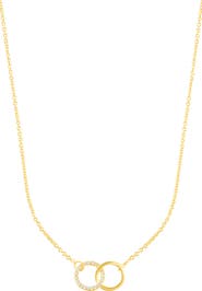 Adornia Pavé Pendant Necklace