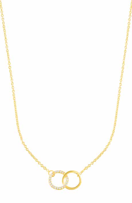 Adornia Pavé Pendant Necklace