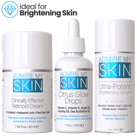 Skin Brightening Products for Dark & Uneven Skin Tone - 3 product