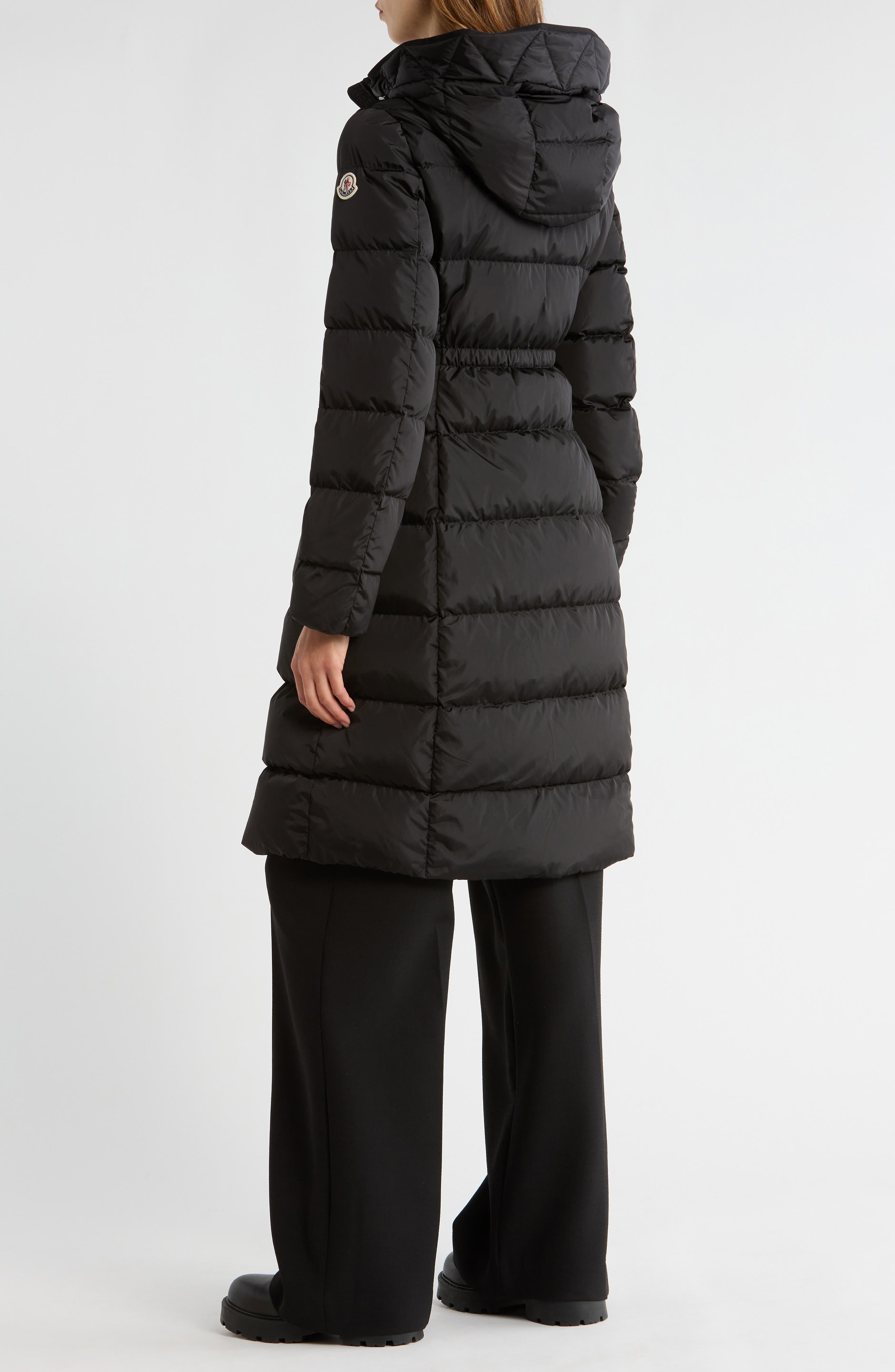 Avocette Hooded Quilted Down Puffer Coat - image 2