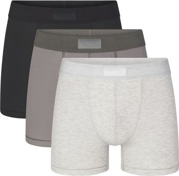 3-Pack 3-Inch Cotton & Modal Blend Boxer Briefs