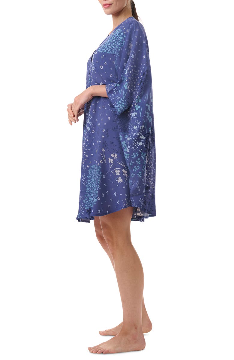 Splendid Oversize Button-Up Nightgown, Alternate, color, 